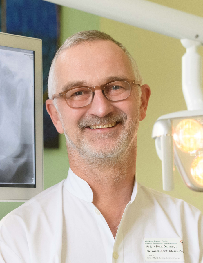 Porträtfoto von Priv.-Doz. Dr. med. Dr. med. dent. Meikel Vesper