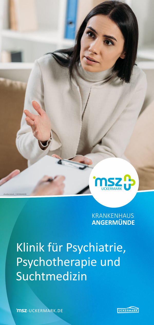Informationsmaterial: Psychiatrie, Psychotherapie &amp; Tageskliniken