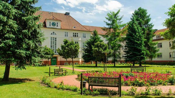 Außenaufnahme des Kreiskrankenhaus Prenzlau