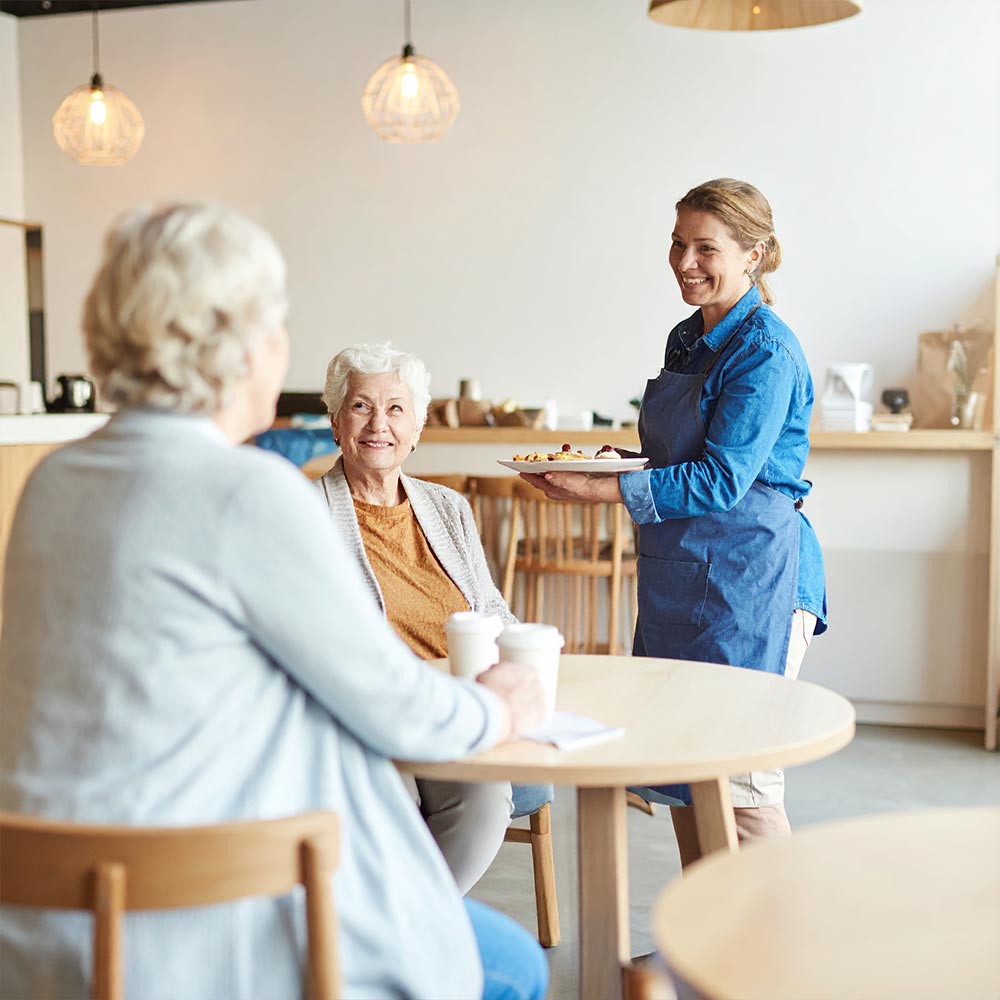 Angebot in der Cafeteria