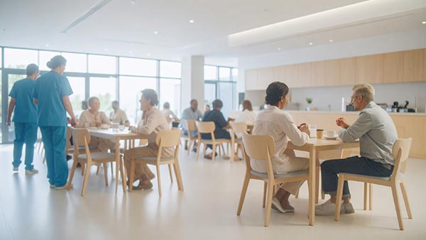 Angebot in der Cafeteria