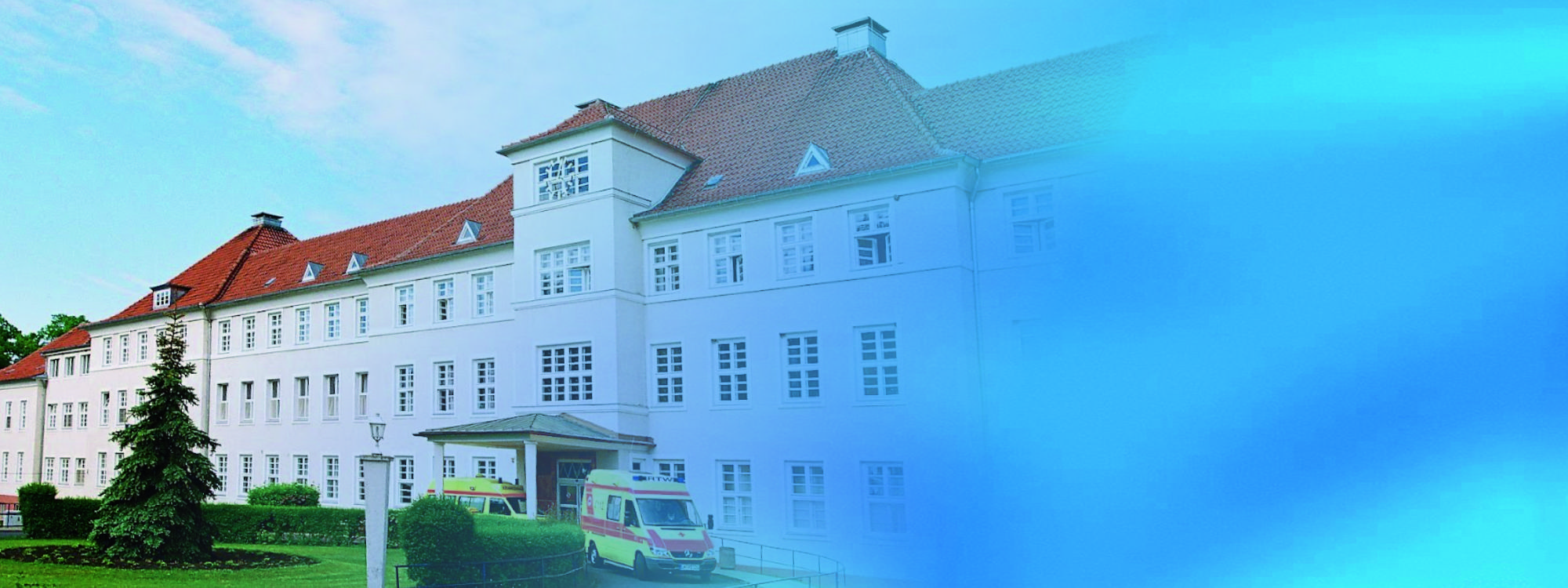 Außenansicht des Kreiskranken in Prenzlau