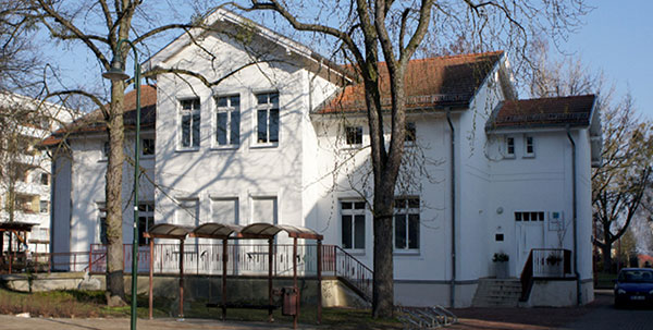 Außenansicht der Psychiatrische Tageklinik in Schwedt/Oder