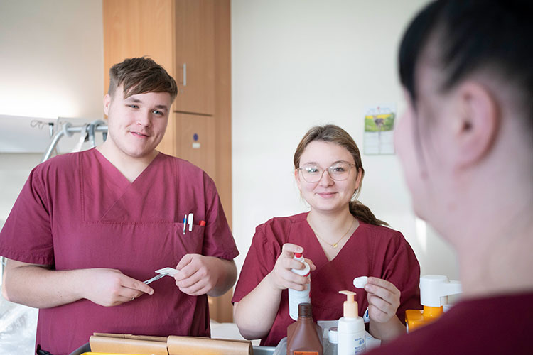 Auszubildende im MSZ Uckermark
